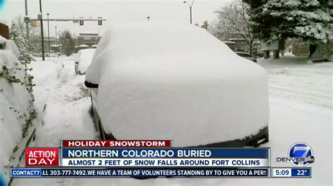 More Than 2 Feet Of Snow In Parts Of Colorado
