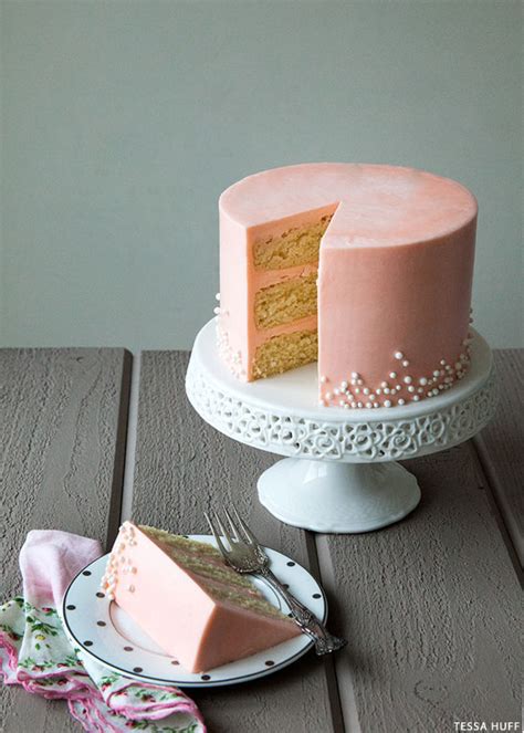 White Chocolate And Rose Buttercream Cake The Cake Blog