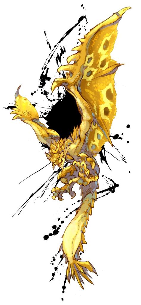 Claws Goldrathian Highres Monster Monsterhunter Rathian Ryuutaipse