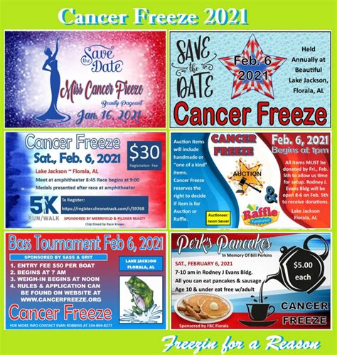 Cancer Freeze 2021 Covington County Al