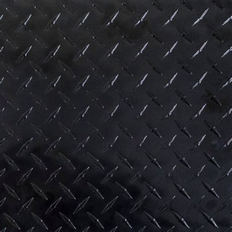 Black Aluminum Diamond Plate Sheets 3003 H22 Cold Rolled