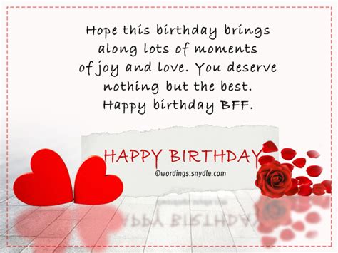 Birthday Wishes For Best Friend Forever Wordings And