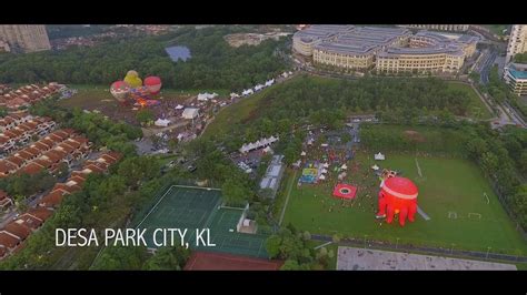 Everywhere you look you have people taking their dogs out for a walk. Desa Park City (DJI Phantom 4) - YouTube