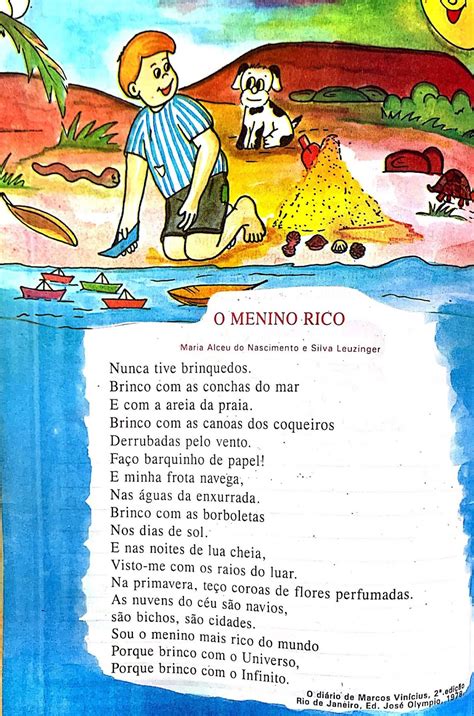 O Texto O Menino Contém Humor E Lirismo