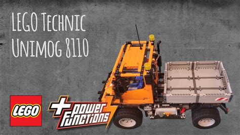 Lego Technic Unimog Motorisert Maretiusbuild Youtube