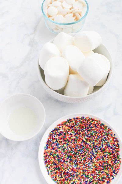 Easy Sprinkle Marshmallow Pops Chaotically Creative