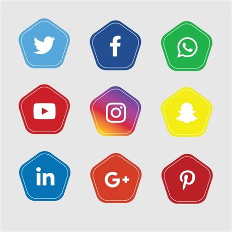 Social Media Icons Eps Vector Uidownload