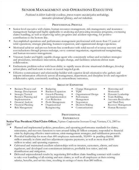 professional manager resumes