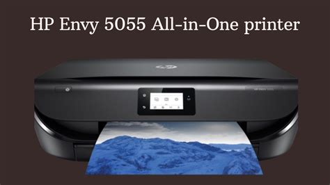 How To Download Drivers For Hp Envy 5055 All In One Printer Youtube