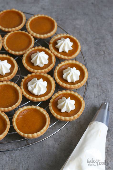 Mini Pumpkin Pies Bake To The Roots