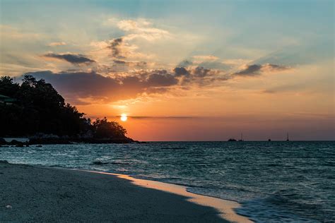 Thai Beach Sunset Photograph By Scott Cunningham Fine Art America