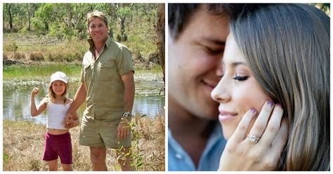 Bindi irwin's newborn daughter has her first 'croc experience' as trailer drops for crikey! Bindi Irwin, Steve Irwin's daughter, announces engagement ...