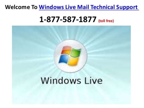 1 877 587 1877 Windows Live Mail Helpline Phone Number Usa