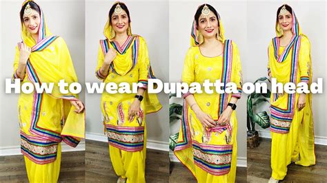 How To Wear Dupatta Covering Your Head Dupatta Styles On Head