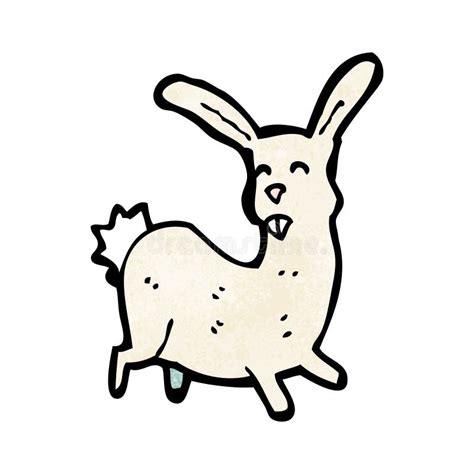 Funny Cartoon Rabbit Stock Vector Illustration Of Texture 38053484