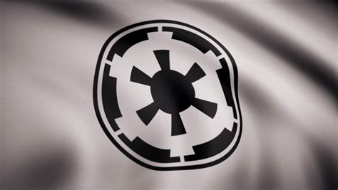 Star Wars New Galactic Empire Flag Stock Footage Video 100 Royalty