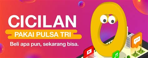 Dengan mendapatkan pulsat gratis tentu akan membantu menghemat pengeluaran untuk membeli pulsa. Tri Hadirkan Cicilan Pakai Pulsa Tri untuk Milenials - Sinyal Magazine