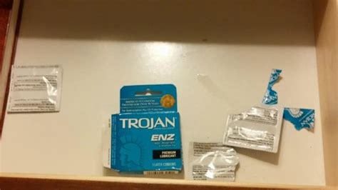 Your Room Comes With Complimentary Free Used Condoms And Fluids In The