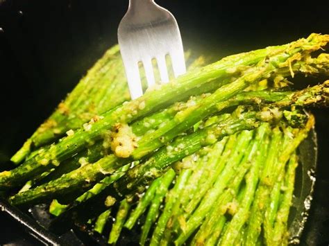 air asparagus fryer parmesan garlic fry recipe recipes