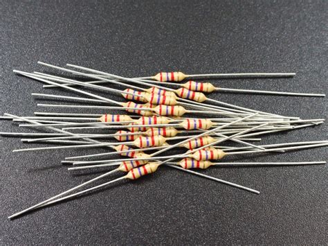 resistor 2 7k ohm 5 1 4w 25 pack protosupplies