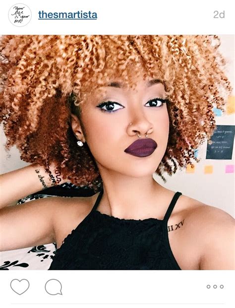 Important to know when you bleach hair: 7 Natural Instagrammers Who Dyed Their Hair But Maintained ...
