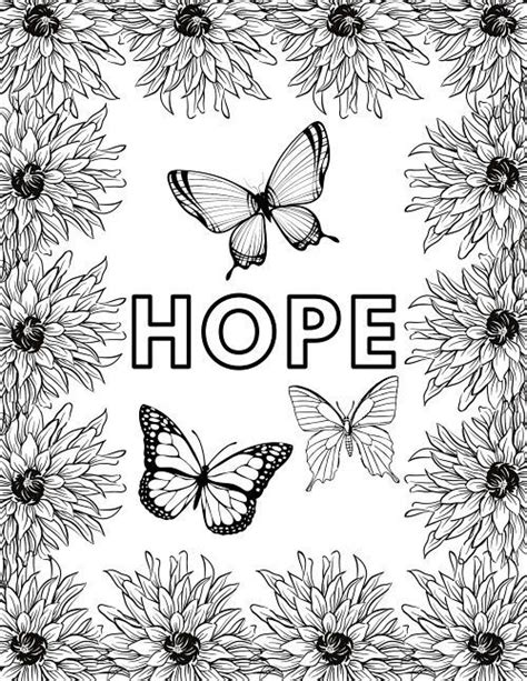 Free Hope Coloring Pages Printable Multiple Free Printable Hope Coloring Pages To Choose From