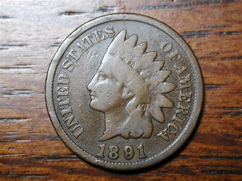 1891 Indian Head Penny Cent Nice For Sale Buy Now Online Item 673681
