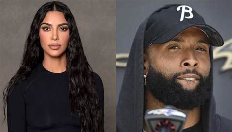 Odell Beckham Jr Reportedly “hanging Out” With Kim Kardashian After His Breakup With Ex