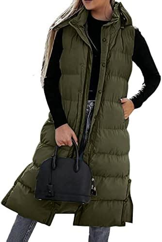 Zilosconcy Winter Weste Damen Warme Weste Langer Teddy Fleece Weste