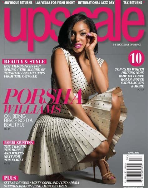 Porsha Wliams Upscale Magazine Porsha Housewives Of Atlanta