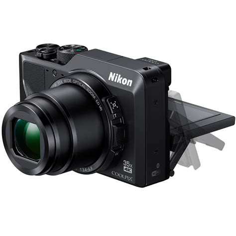 Nikon Coolpix A1000 35x Zoom Camera Black Pantiles Cameras