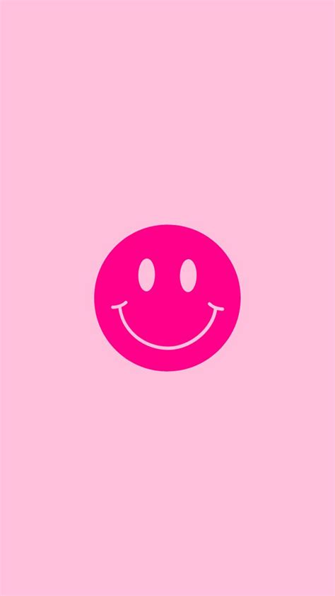 10 selected pink aesthetic wallpaper smiley face you can save it for free aesthetic arena