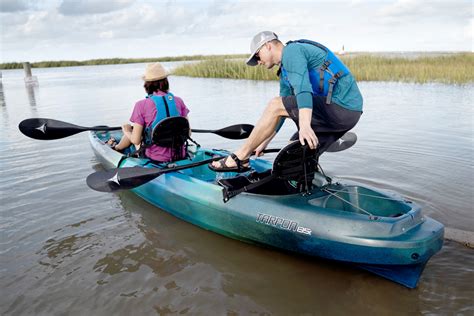 Pelmel Nickel Zweite Tandem Fishing Kayak With Pedals Praktisch Pedal