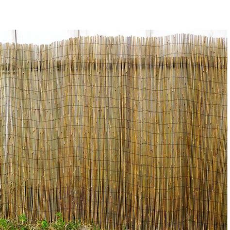 Mgp Woven Bamboo Rolled Fence Bwf 14 The Home Depot
