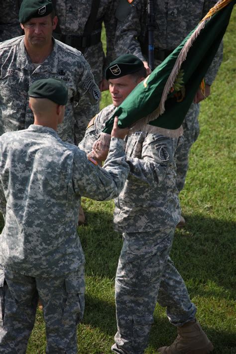 5th Special Forces Change Of Command Article The United States Army