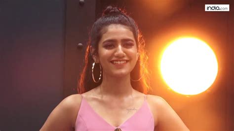Priya Prakash Varrier Says She Wants To Prove Herself As An Actor From Sridevi Bungalow Youtube