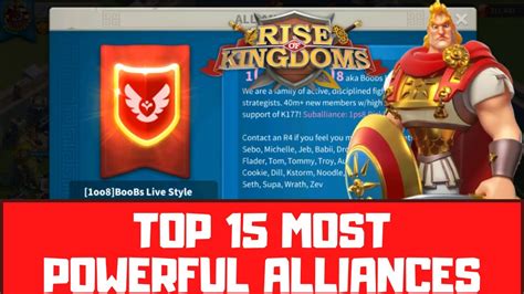 Top 15 Most Powerful Alliances In Rise Of Kingdoms Mind Blowing