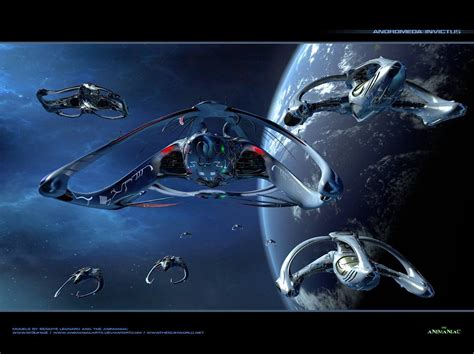 Andromeda Spaceship Art Spaceship Concept Stargate Ships