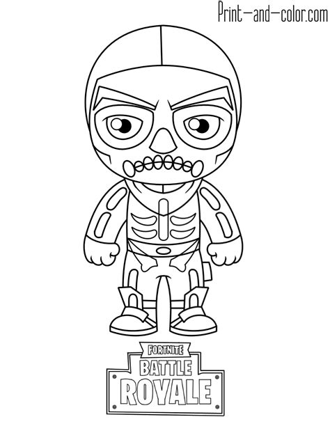 Fortnite Coloring Pages Print And