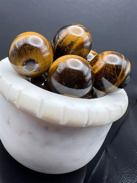 Tiger Eye Spheres