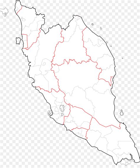 Peta Semenanjung Malaysia Kosong Malaysian Map Indicating The The