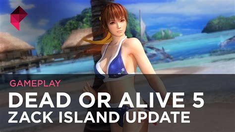 Dead Or Alive 5 Zack Island Update Youtube