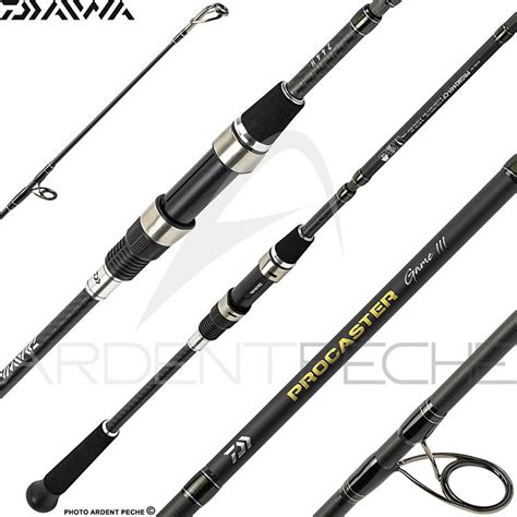 Canne Spinning Daiwa Procaster Game Iii Travel Ardent Peche