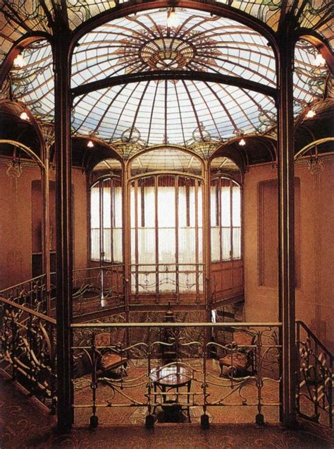 Victor Horta Maison Tassel Brussels 1892 1893 Art Deco
