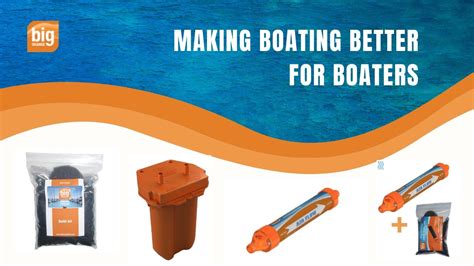 Big Orange Filter For Boat Head Odor Control Best Boat Odor