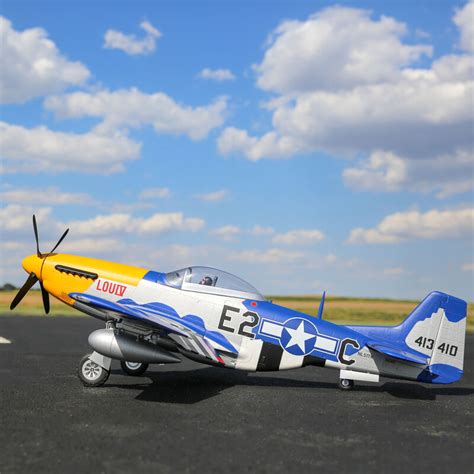 The Rc P 51 Mustang 15m By E Flite