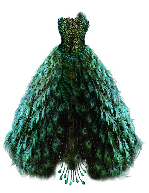 Emerald Peacock Dress By Brookegillette On Deviantart