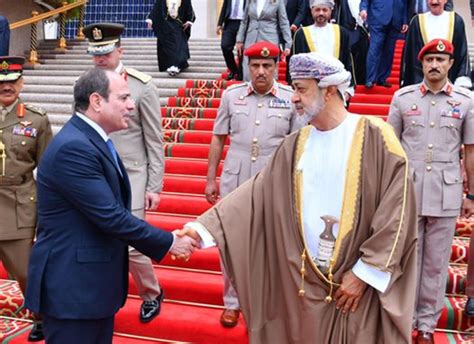 Visita Del Presidente Al Sisi Al Sultanato De Omán Sis