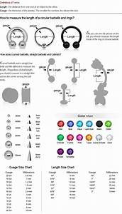 Professional Wholesale Body Jewelry Body Jewelry Size Chart