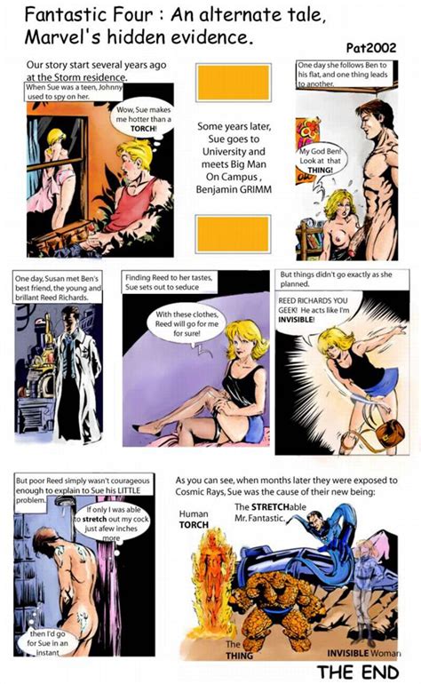 Post 57843 Comic Fantasticfour Johnnystorm Marvel Pat Reedrichards